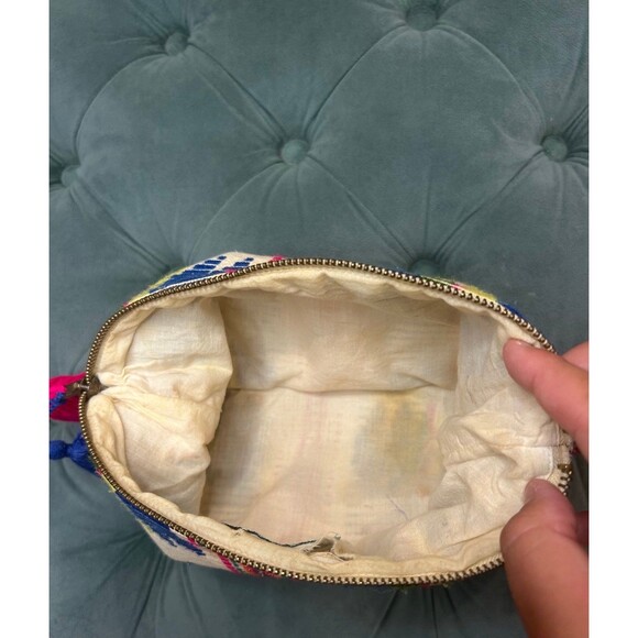 Judith March Make Up Cosmetic Travel Boho Bag - Picture 2 of 7